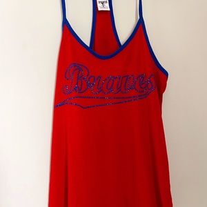 Pink Victoria’s Secret Braves tank top size large
